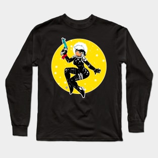 Space Pirate Girl Long Sleeve T-Shirt